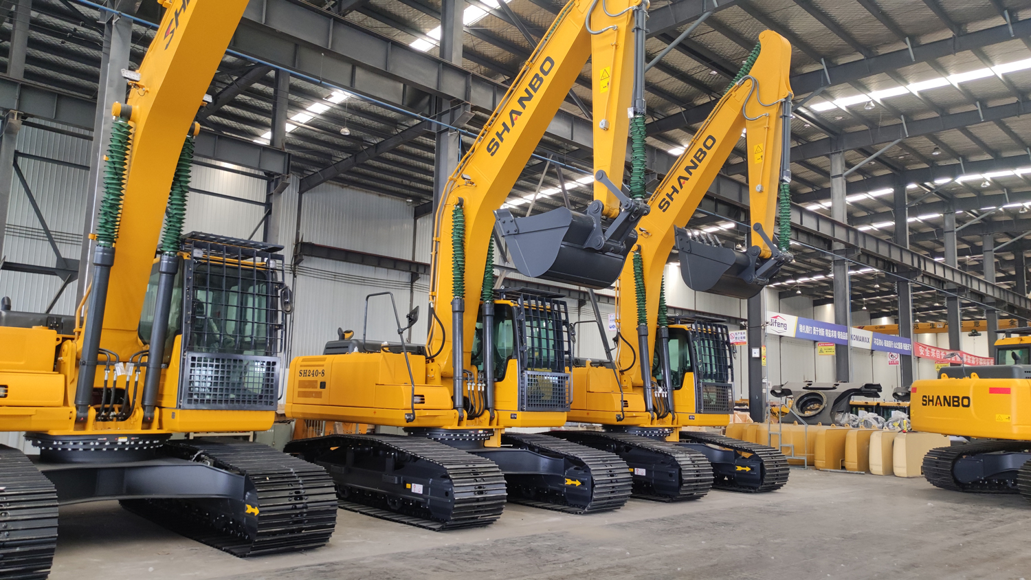 SHANBO SH240-8 Medium Crawler Excavator